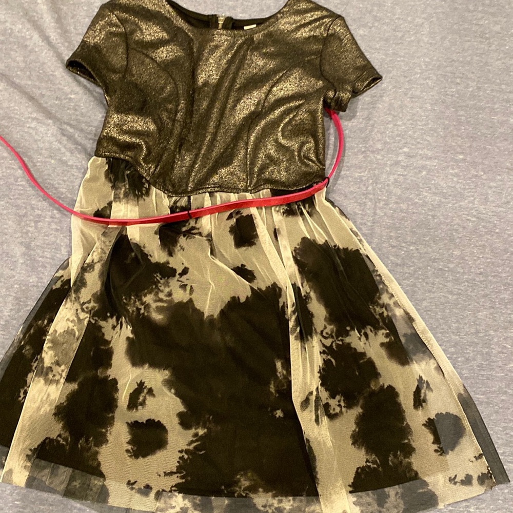 Girls dress and belt nwot